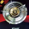 Kiam Single Burner Glass Gas stove Model No G-52 Color Rainbow - Image 4