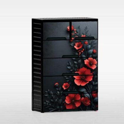 RFL Wardrobe Double 5D KD Deluxe Crimson | NEW ARRIVAL