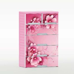 RFL Wardrobe Double 5D KD Deluxe Daisy | NEW ARRIVAL