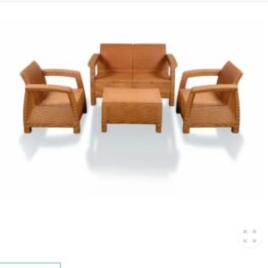 Caino Sofa 4 Pcs Set W O Foam Eagle Brown | RFL