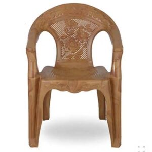 RFL Deluxe Garden Chair Net Flower Sandal Wood | RFL