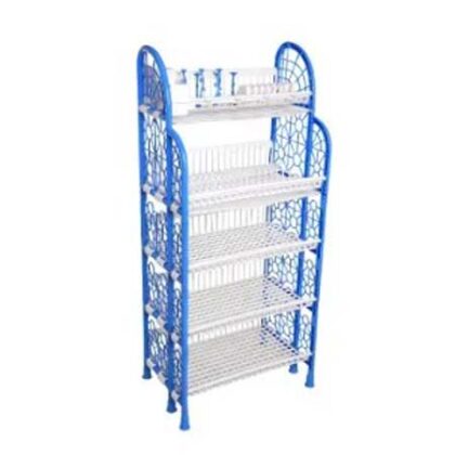Big Premium Rack 5 Step Double Tray Blue | RFL