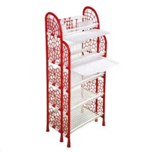 Big Premium Rack 5 Step Double Tray Red| RFL