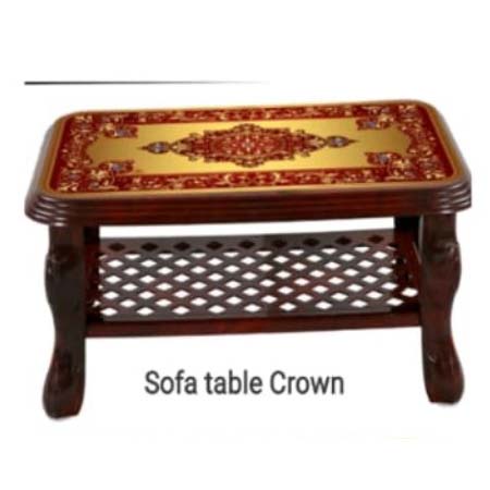 Sofa Table Printed Cherry Sandal Wood | RFL - Image 2