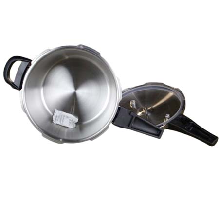 Stainless Steel Triply Pressure Cooker 5.5Ltr | Kiam - Image 2