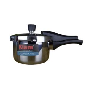 Stainless Steel Triply Pressure Cooker 1.5Ltr | Kiam