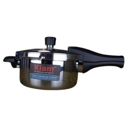 Stainless Steel Triply Pressure Cooker 3.5Ltr | Kiam