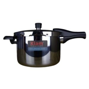 Stainless Steel Triply Pressure Cooker 5.5Ltr | Kiam