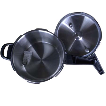 Stainless Steel Triply Pressure Cooker 5.5Ltr | Kiam - Image 7