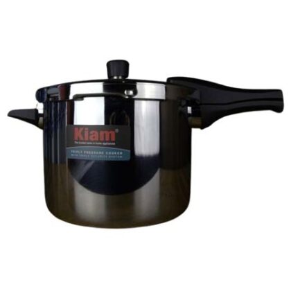 Stainless Steel Triply Pressure Cooker 6.5Ltr | Kiam