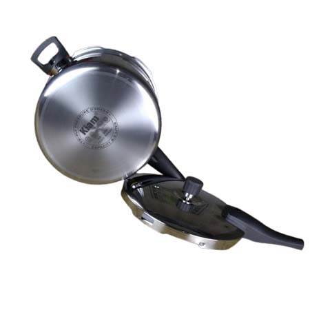 Stainless Steel Triply Pressure Cooker 6.5Ltr | Kiam - Image 3