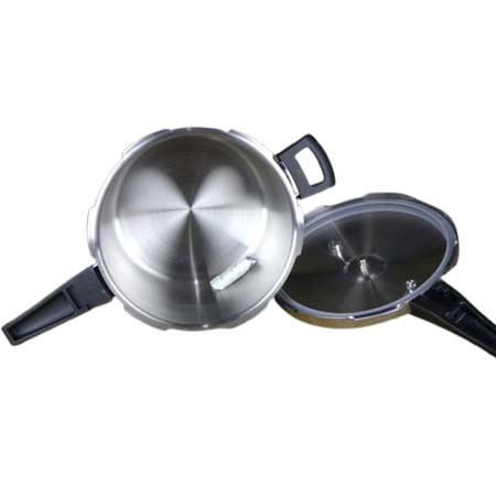 Stainless Steel Triply Pressure Cooker 6.5Ltr | Kiam - Image 6
