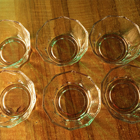 Glass Bowl 6Pcs Set K-502 | Kiam Glass Ware - Image 3