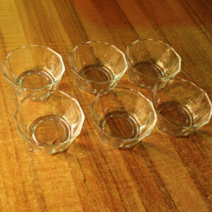 Glass Bowl 6Pcs Set  K-502  | Kiam Glass Ware