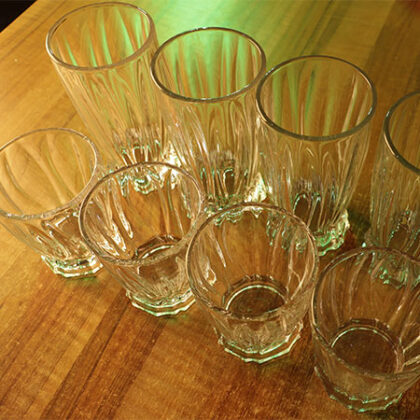 Coke Glass 8pcs Set GL K-1001  | Kiam GlassWare