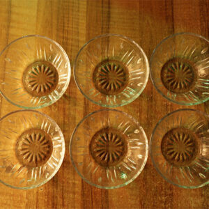 Glass Bowl 6Pcs Set  K-505  | Kiam Glass Ware